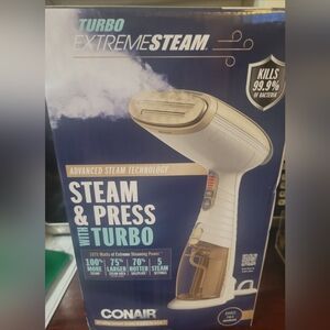 Conair Turbo ExtremeSteam Handheld Steamer-New-Mever Used